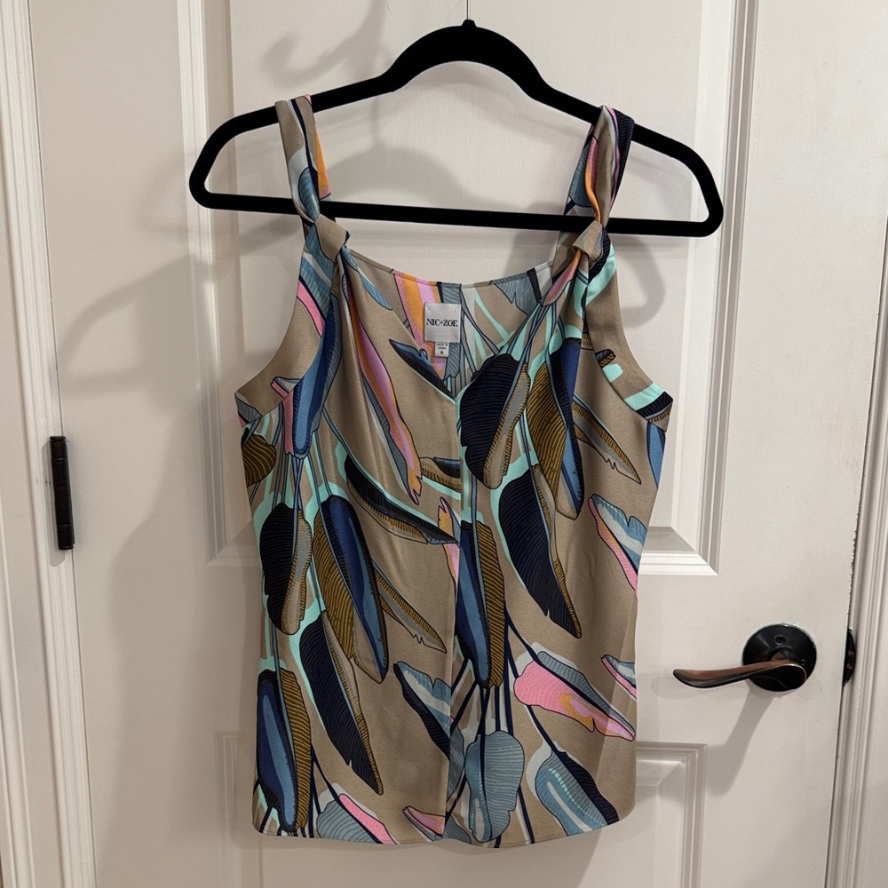 Chic Nic+Zoe Sleeveless V Neck,  Size S